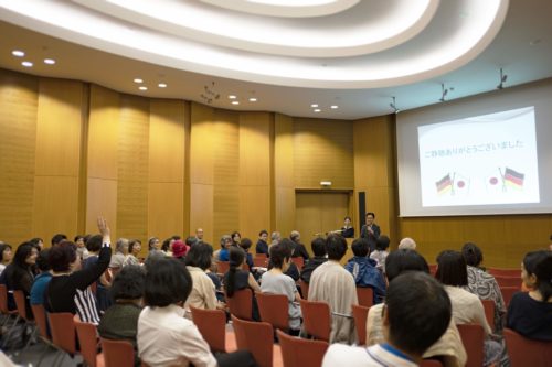 在ドイツ日本国大使館にて健康寿命講演会